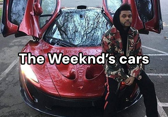The Weeknd's Cars: New Full Collection